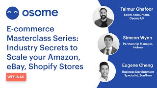 Ecommerce Masterclass Webinar Series: Part 1 - Osome Events