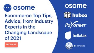 Webinar: Industry Experts Ecommerce Tips 2023 - Osome Events